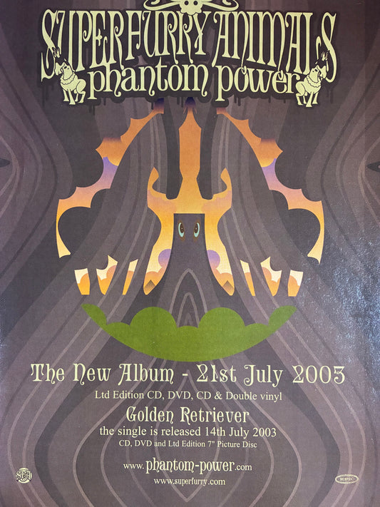 Super Furry Animals Phantom Power 2003 Press Advert
